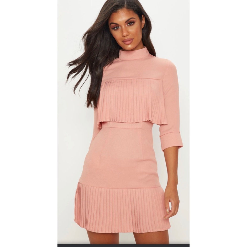 Dusty pink dress